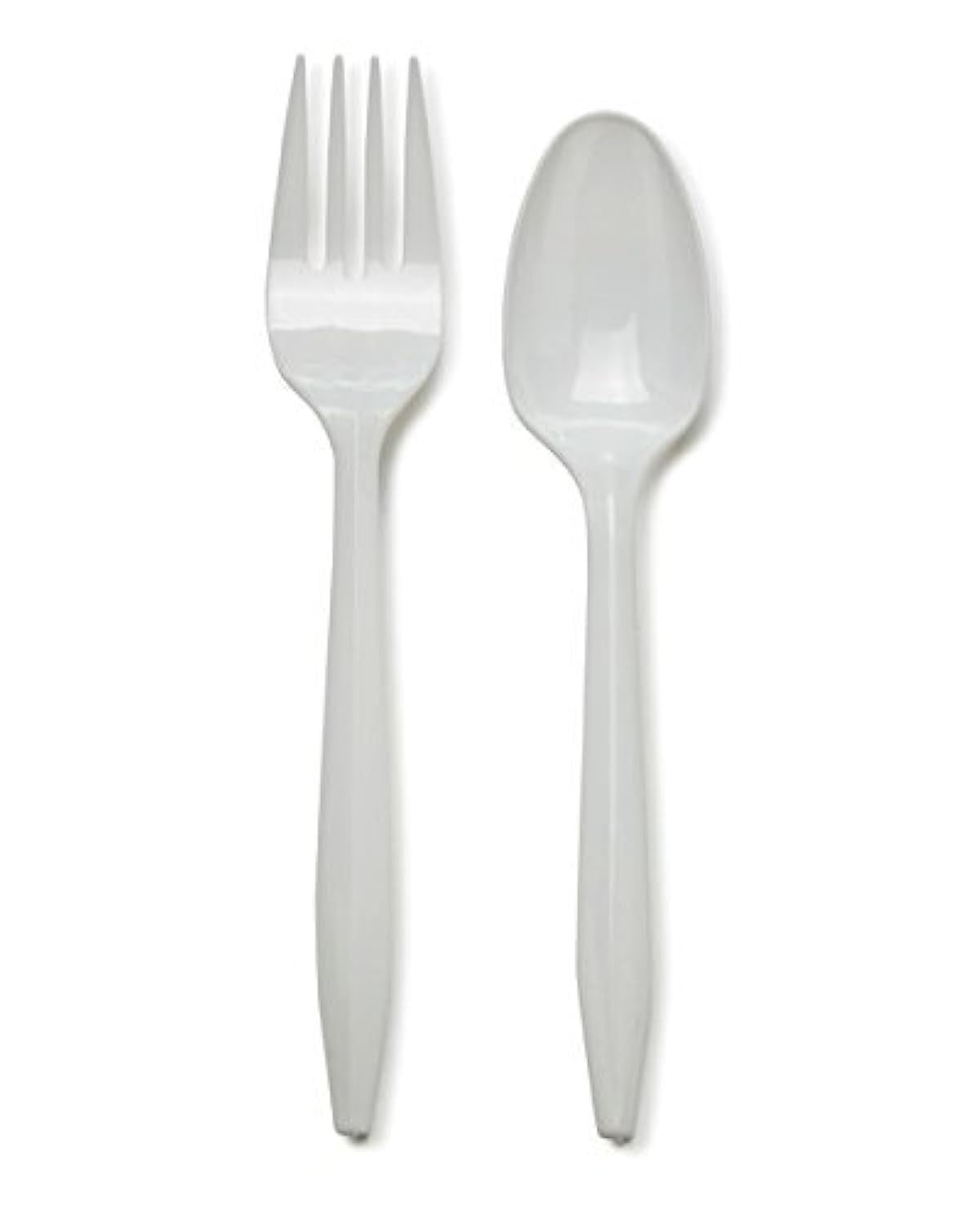 Plastic vork en Laple