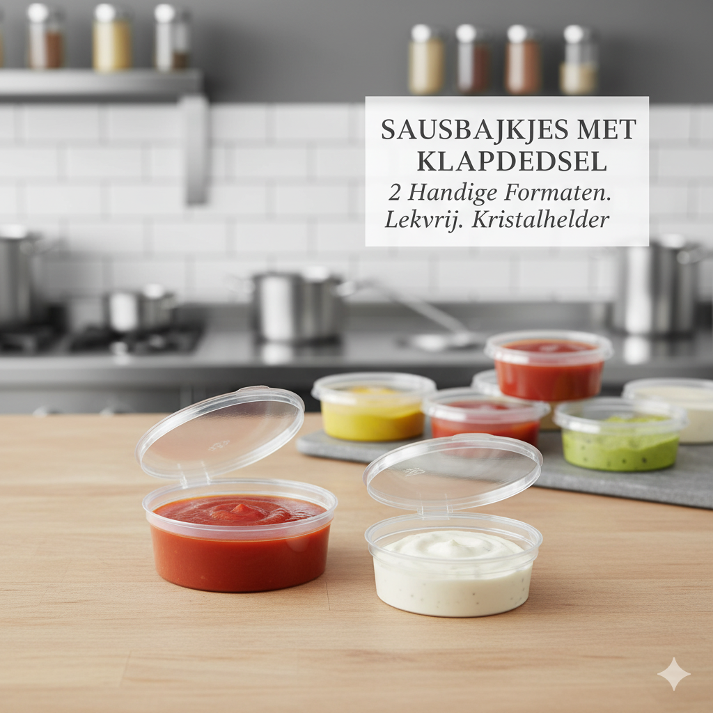 Saus continer zalfdeksel